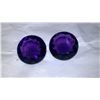 Image 1 : Natural Amethyst Pair 31.95 Carats - VVS