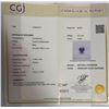 Image 2 : Natural Unheated Violet Sapphire 5.37 Ct - Certified