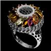 Image 1 : Natural Fancy Tourmaline 35 Carats Ring