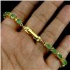Image 3 : Natural Rich Green Emerald 61.35 Ct Bracelet