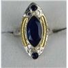 Image 1 : GORGEOUS 5 CT BLUE SAPPHIRE RING