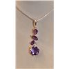 Image 2 : GORGEOUS 5 CT AMETHYST PENDANT.