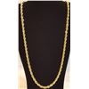 Image 1 : AWESOME 14 Kt. GOLD PLATED ROPE CHAIN.