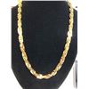 Image 1 : HUGE 77.8 GRAM 14 KT GOLD PLATED ROPE CHAIN