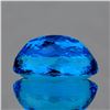 Image 2 : NATURAL INTENSE SWISS BLUE TOPAZ 15 MM  [IF-VVS]