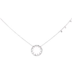 0.85 ctw Diamond Necklace - 14KT White Gold