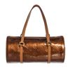 Louis Vuitton Bronze Vernis Leather Bedford Barrel Bag