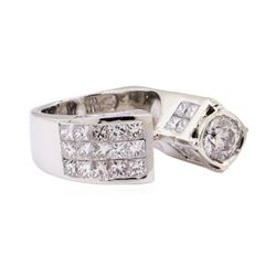 5.57 ctw Diamond Ring - Platinum