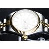 Image 2 : Rolex Ladies 2 Tone 14K White Index Datejust Wristwatch With Rolex Box