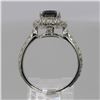 Image 4 : 2.03 ctw Brown and White Diamond Ring - 14KT White Gold
