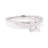 Image 1 : 1.28 ctw Diamond Ring - 14KT White Gold