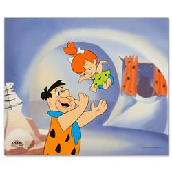 Fred Tossing Pebbles by Hanna-Barbera