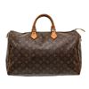 Image 2 : Louis Vuitton Monogram Canvas Leather Speedy 40 cm Bag