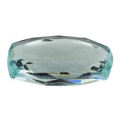 9.63 ct.Natural Cushion Cut Aquamarine