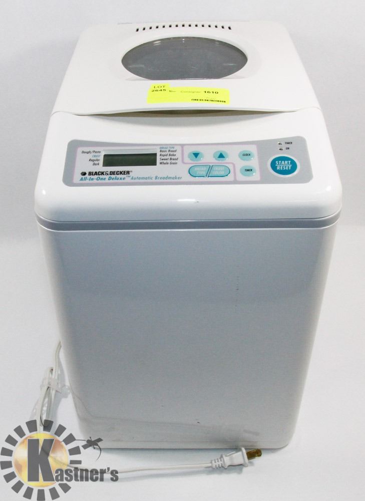 Black And Decker All In One Breadmaker Replacement Parts Reviewmotors.co