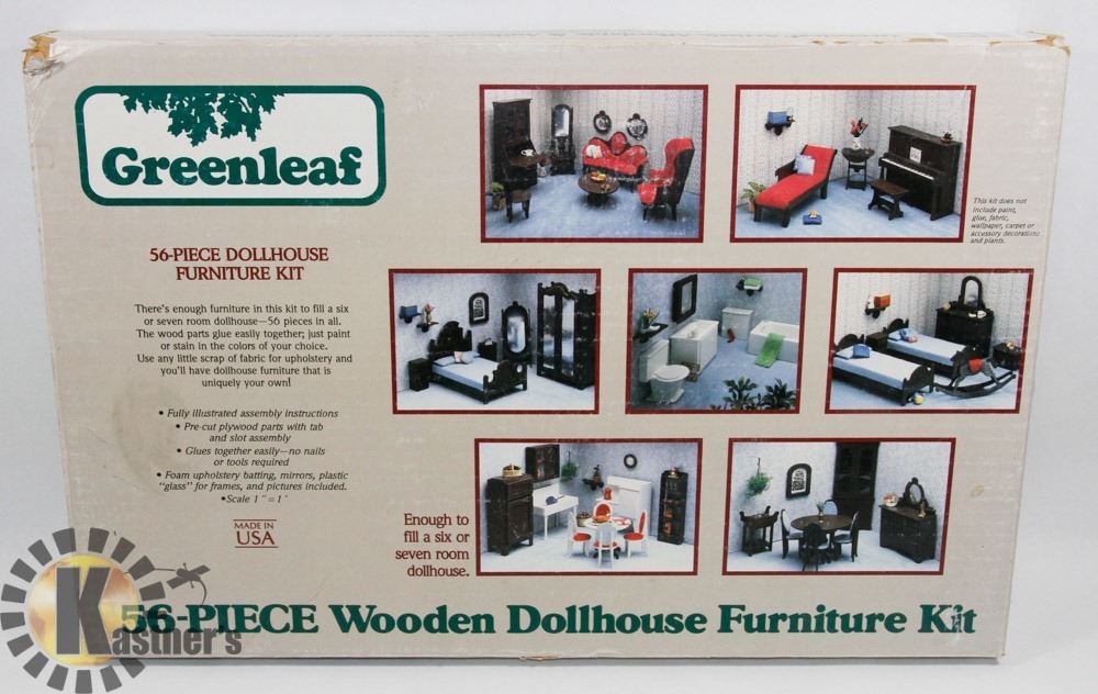 greenleaf dollhouse furniture kits