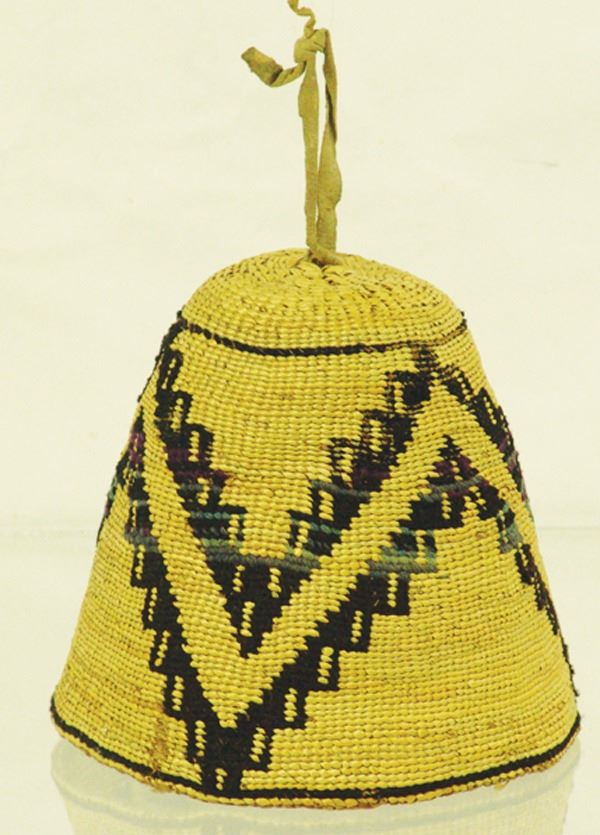 Nez Perce Corn Husk Hat
