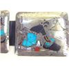 Image 11 : Zuni Inlay Concho Belt - "BB"