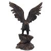 Image 1 : Large Bronze Eagle Sculpture