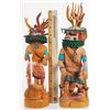 Image 5 : 2 Hopi Kachina Carvings