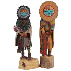 2 Hopi Kachina Carvings
