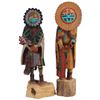 Image 1 : 2 Hopi Kachina Carvings