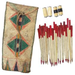 Plateau Parfleche Stick Game Bag