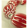 Image 4 : Red Chevron Beads