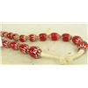Image 6 : Red Chevron Beads