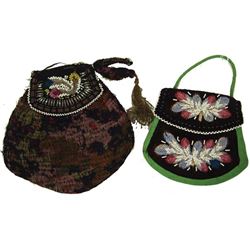 2 Iroquois Beaded Bags