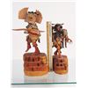 Image 7 : 2 Hopi Kachina Carvings - Milton Howard