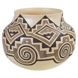 Anasazi Style Pottery Jar - Sky