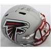 Image 1 : Deion Sanders Signed Falcons Full-Size Blaze Speed Helmet (JSA COA)