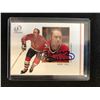 Image 1 : 2002 FLEER BOBBY HULL SIGNED HOCKEY CARD