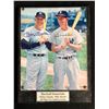 Image 1 : MICKEY MANTLE & BILLY MARTIN SIGNED 8 X 10 BASEBALL PHOTO