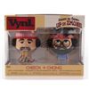Image 1 : Cheech Marin & Tommy Chong Signed "Up in Smoke" Cheech & Chong Funko Vynl. Figures (JSA COA)