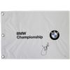 Image 1 : Jordan Spieth Signed BMW Championship Golf Pin Flag (JSA COA)