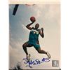 Image 1 : Shareef Abdur-Rahim Signed Basketball Photo (NBA Hologram)