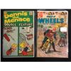 Image 1 : VINTAGE COMIC BOOK LOT (DENNIS THE MENACE/ WORLD OF WHEELS)