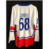 Image 1 : JAROMIR JAGR CZECH REPUB;IC HOCKEY JERSEY (LARGE)