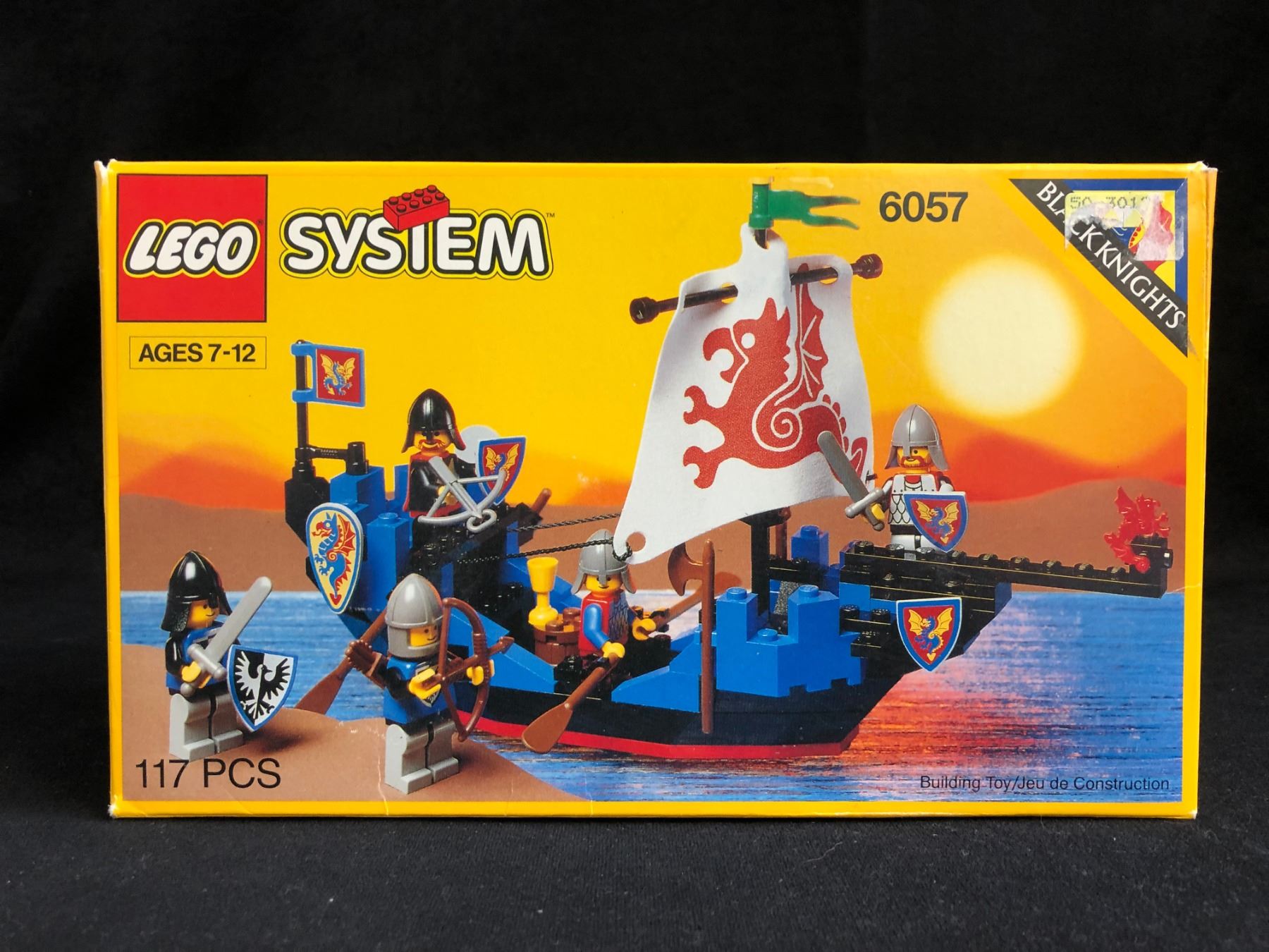 Lego System 6057 Sea Serpent Retired Rare Vintage Lego System 6057 Sea Serpent Retired Rare Vintage