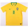 Image 2 : Philippe Coutinho Signed Brazil Jersey (Beckett COA)