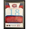 Image 2 : 2008 UPPER DECK #194 STANLEY CUP HENRI RICHARD AUTO CARD