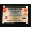 Image 2 : 2003 FLEER LONG BALL THREATS AUTHENTIC GAME WORN JERSEY BASEBALL CARD (RAMIREZ/ BAGWELL)