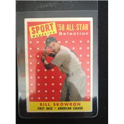 1958 Topps #477 Bill Skowron All Star