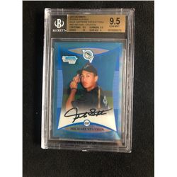 2013 BOWMAN ROOKIE REPRINT BLUE SAPPHIRE REFRACTORS #MS MICHAEL STANTON (9.5 GEM MINT)