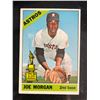 Image 1 : 1966 TOPPS JOE MORGAN ROOKIE CARD