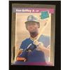 Image 1 : 1989 Don Russ NO. 33 KEN GRIFFEY JR. ROOKIE CARD