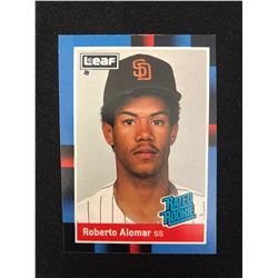 1988 Leaf Rated Rookie Roberto Alomar #34 RC