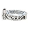 Image 7 : Rolex Ladies Stainless Steel Ice Blue Diamond & Sapphire Datejust Wristwatch